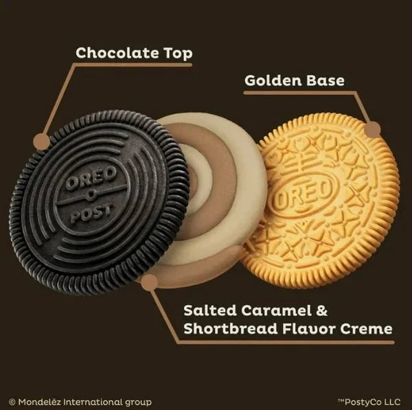 Oreo Post Malone Salted Caramel & Shortbread Cookies (303g)