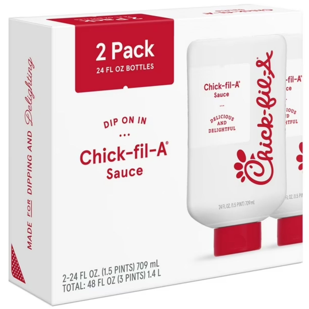 Chick-Fil-A Sauce Big Bottle (709ml) (2 Pack)