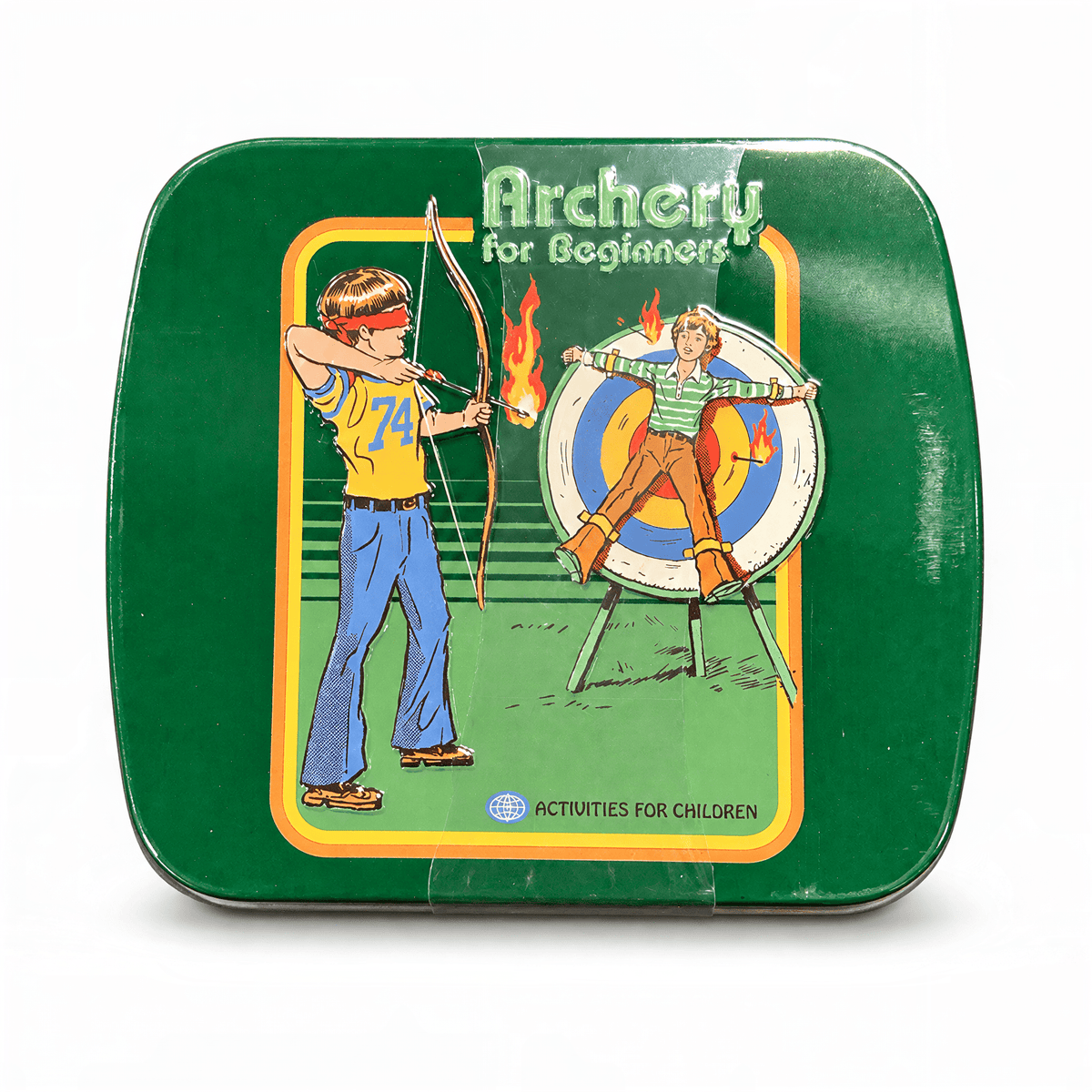 Steven Rhodes Archery for Beginners candy tin, 42g