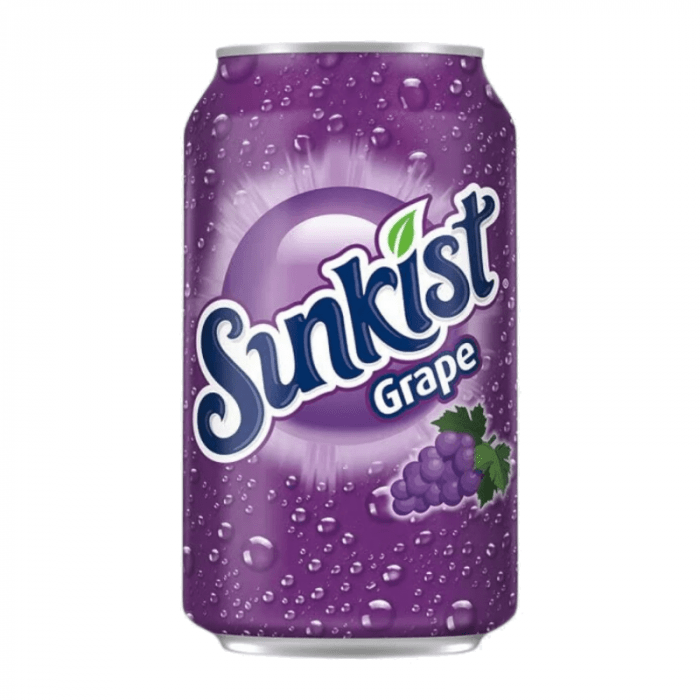 Sunkist Grape Case of 12 (355ml x12)