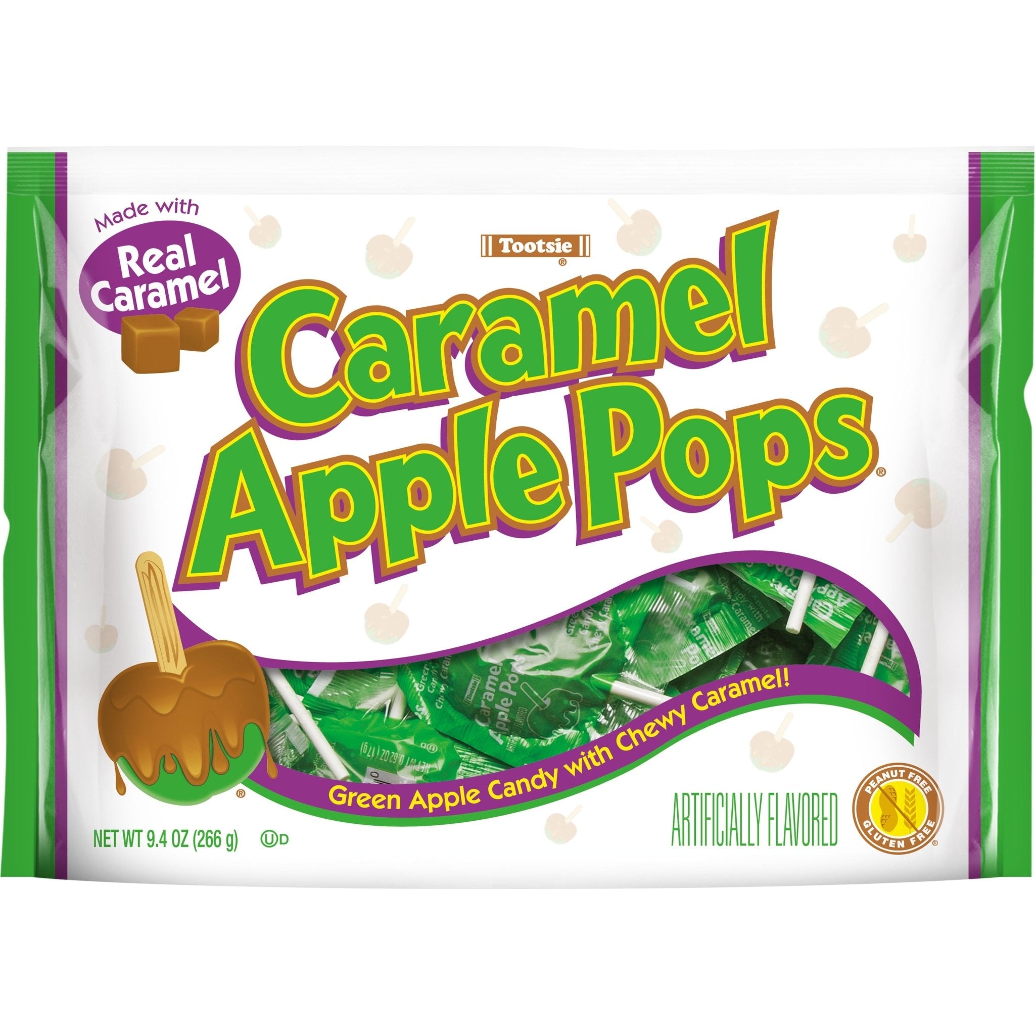 Tootsie Caramel Apple Pops (266g)