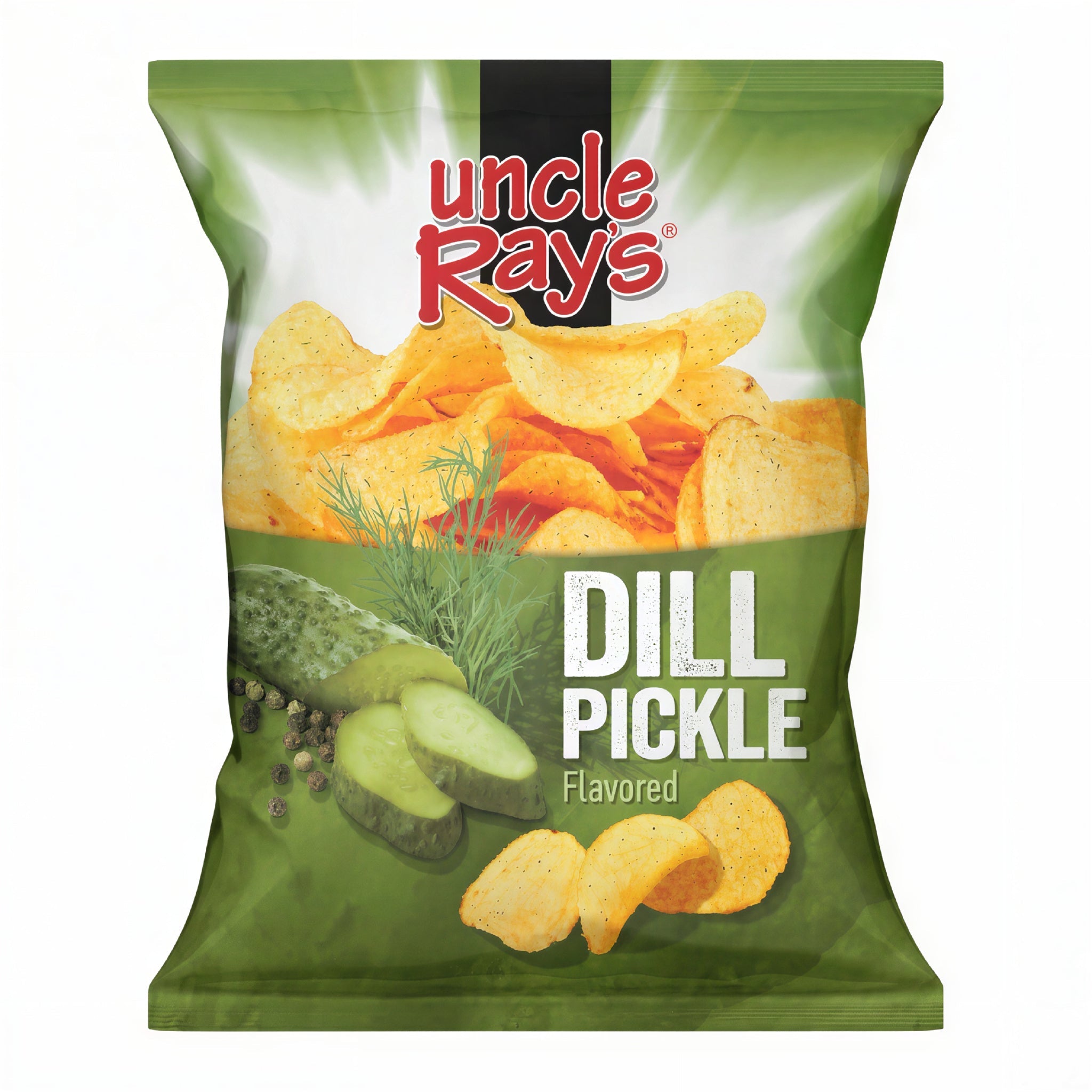 Uncle Ray's Dill Pickle Potato Chips (120g)