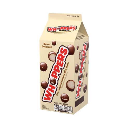 WHOPPERS Malted Milk Balls (339g) product packaging