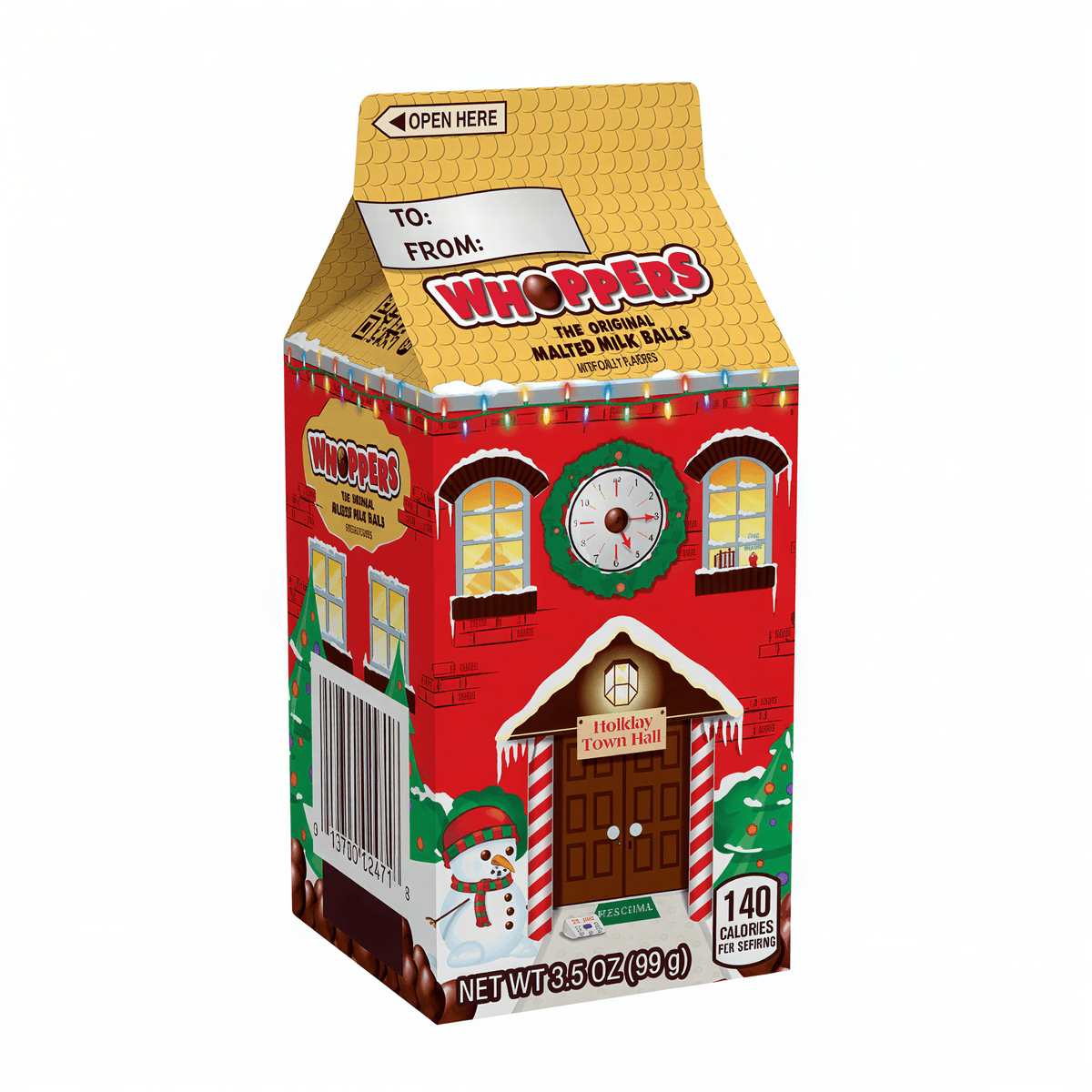 Whoppers Christmas Carton 99g