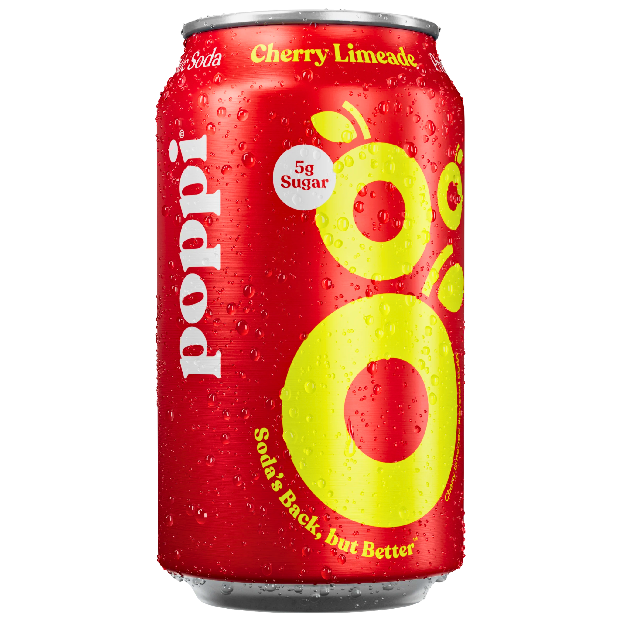 Poppi Cherry Limeade Soda (Manual Review - Weight/Volume) product packaging