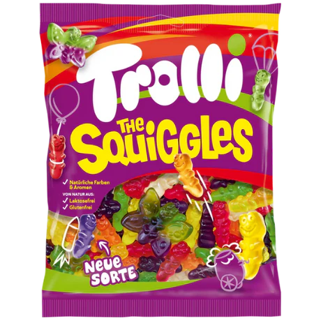 Trolli The Squiggles (Manual Review - Weight/Volume) product packaging