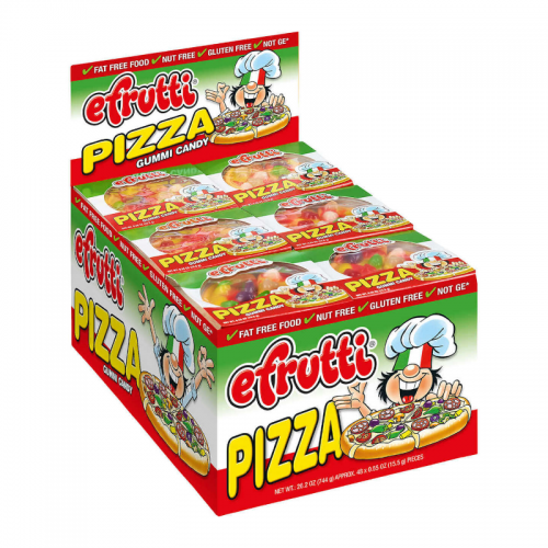 eFrutti Gummi Candy Mini Pizza (15.5g)