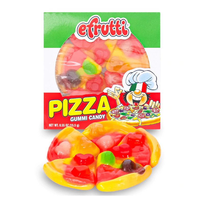 eFrutti Gummi Candy Mini Pizza (15.5g)