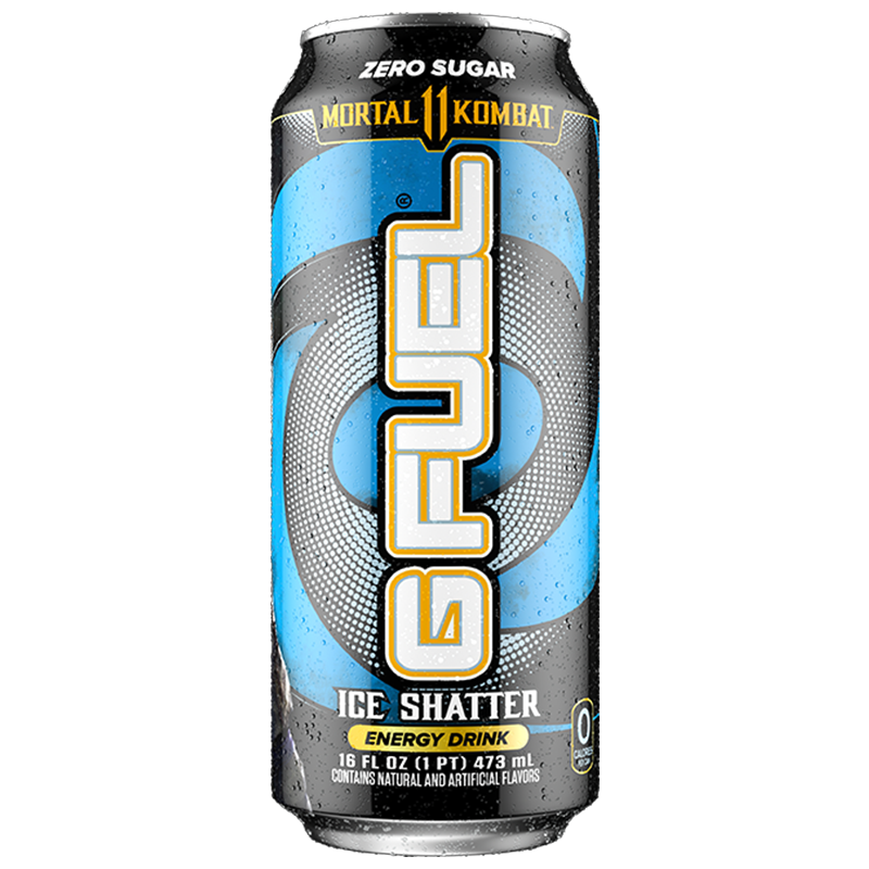 G FUEL Mortal Kombat Ice Shatter Blueberry Lemon Flavour Energy Drink (473ml)