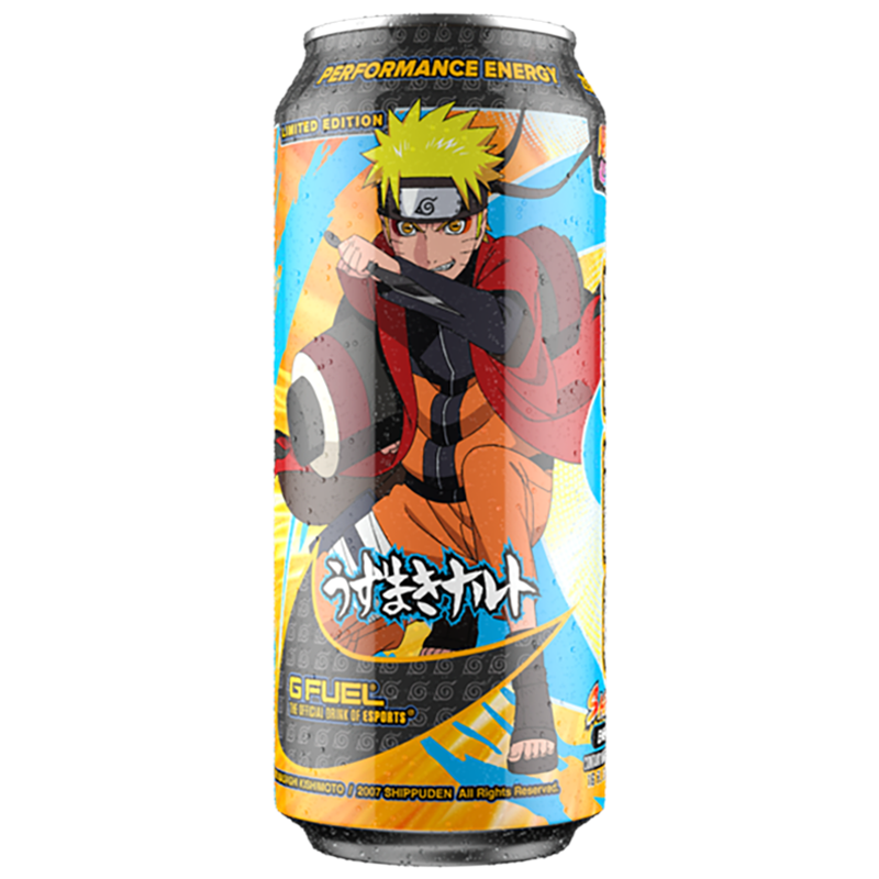 G FUEL Naruto Sage Mode Pomelo White Peach Flavour Energy Drink (473ml)