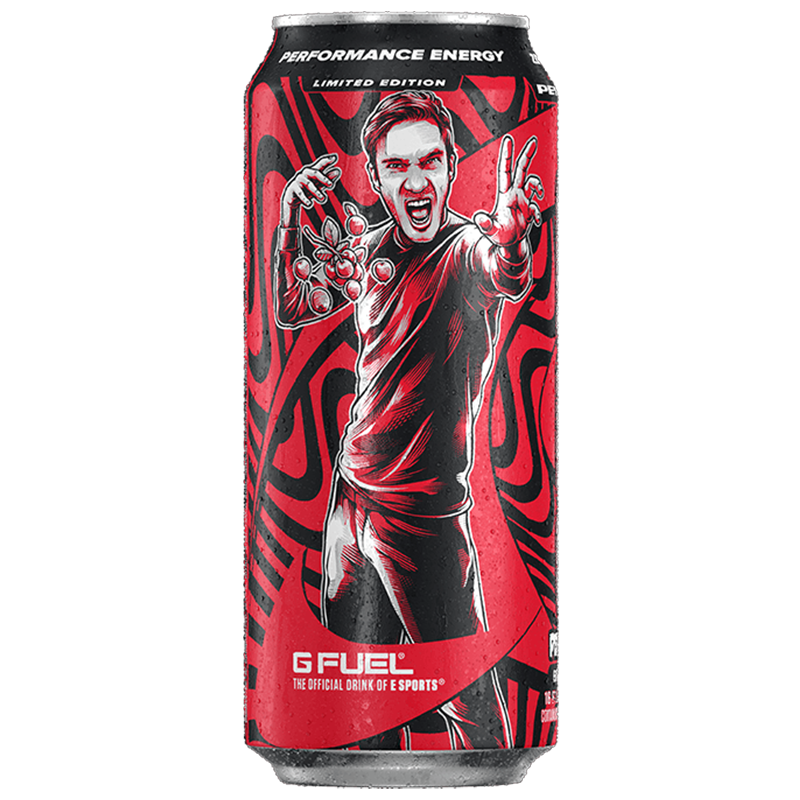 G FUEL Pewdiepie Lingonberry Flavour Energy Drink (473ml)