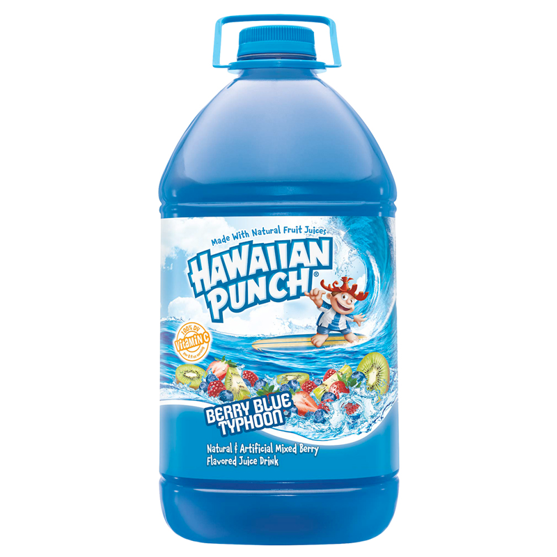 Hawaiian Punch Berry Blue Typhoon HUGE Bottle (3.78ltr)