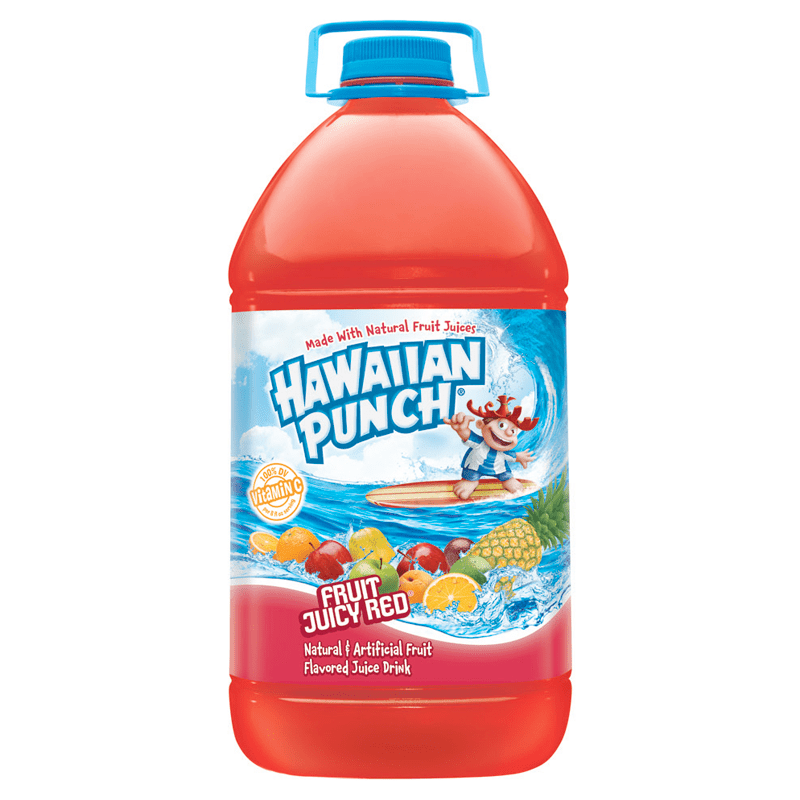 Hawaiian Punch Fruit Juicy Red HUGE Bottle (3.78ltr) tETS