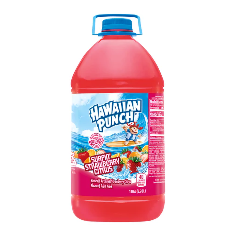 Hawaiian Punch Surfin Strawberry Citrus HUGE Bottle (3.78ltr)
