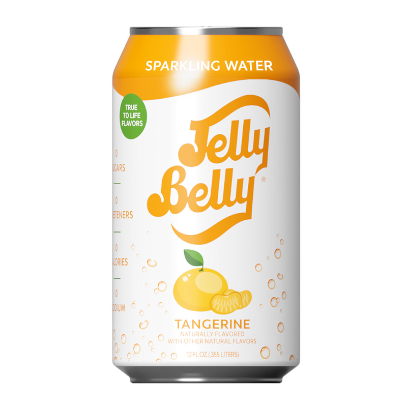 Jelly Belly Tangerine Sparkling Water (355ml)