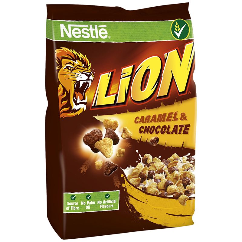 Nestle Lion Caramel & Chocolate Cereal (250g)