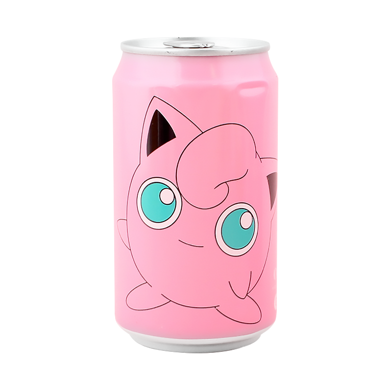 Ocean Bomb Pokemon Jigglypuff Peach Flavour Sparkling Water (330ml)