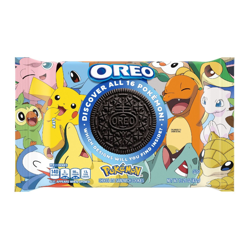 OREO x Pokémon Limited Edition Chocolate Cookies (432g)