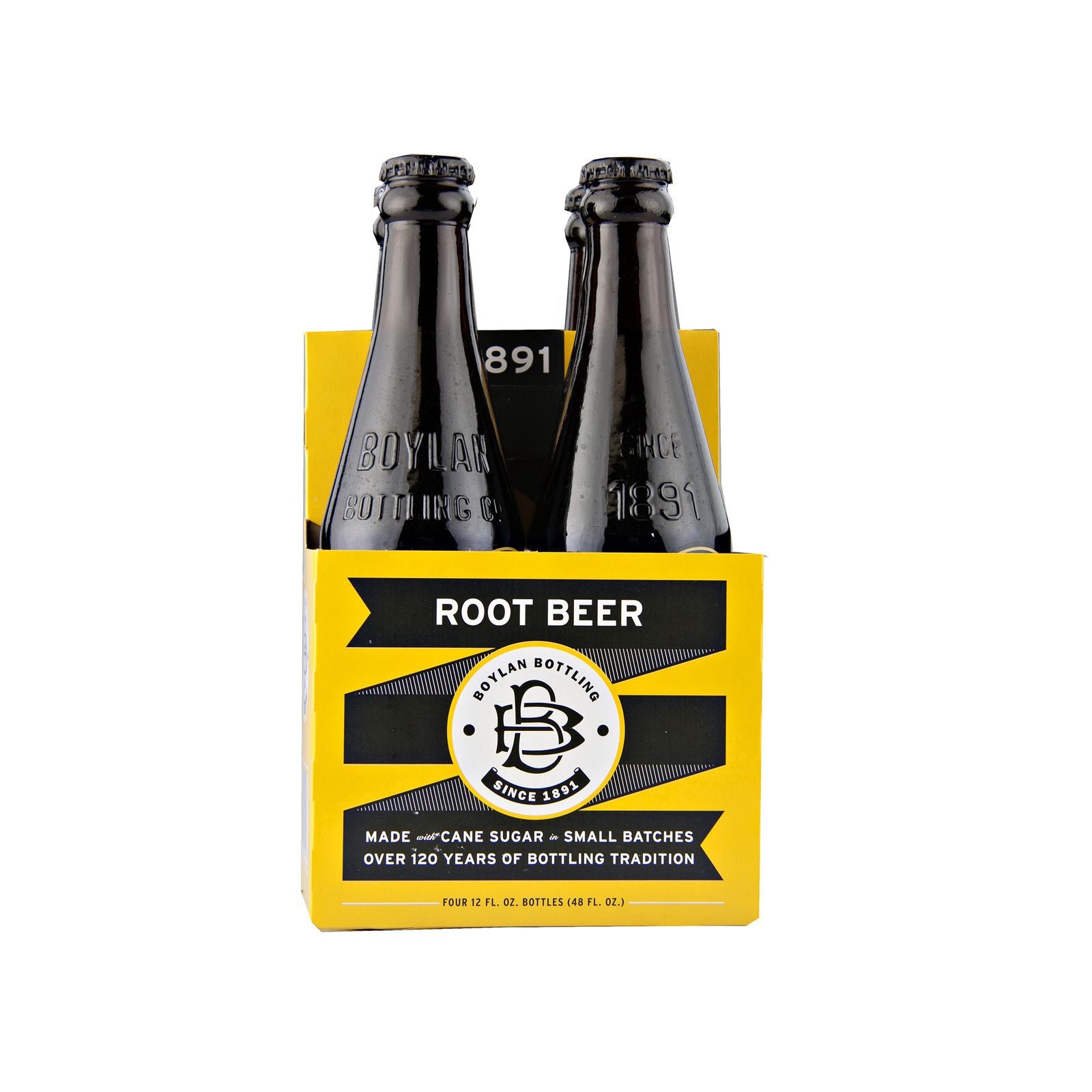 Boylan Root Beer (355ml) (4 Pack)