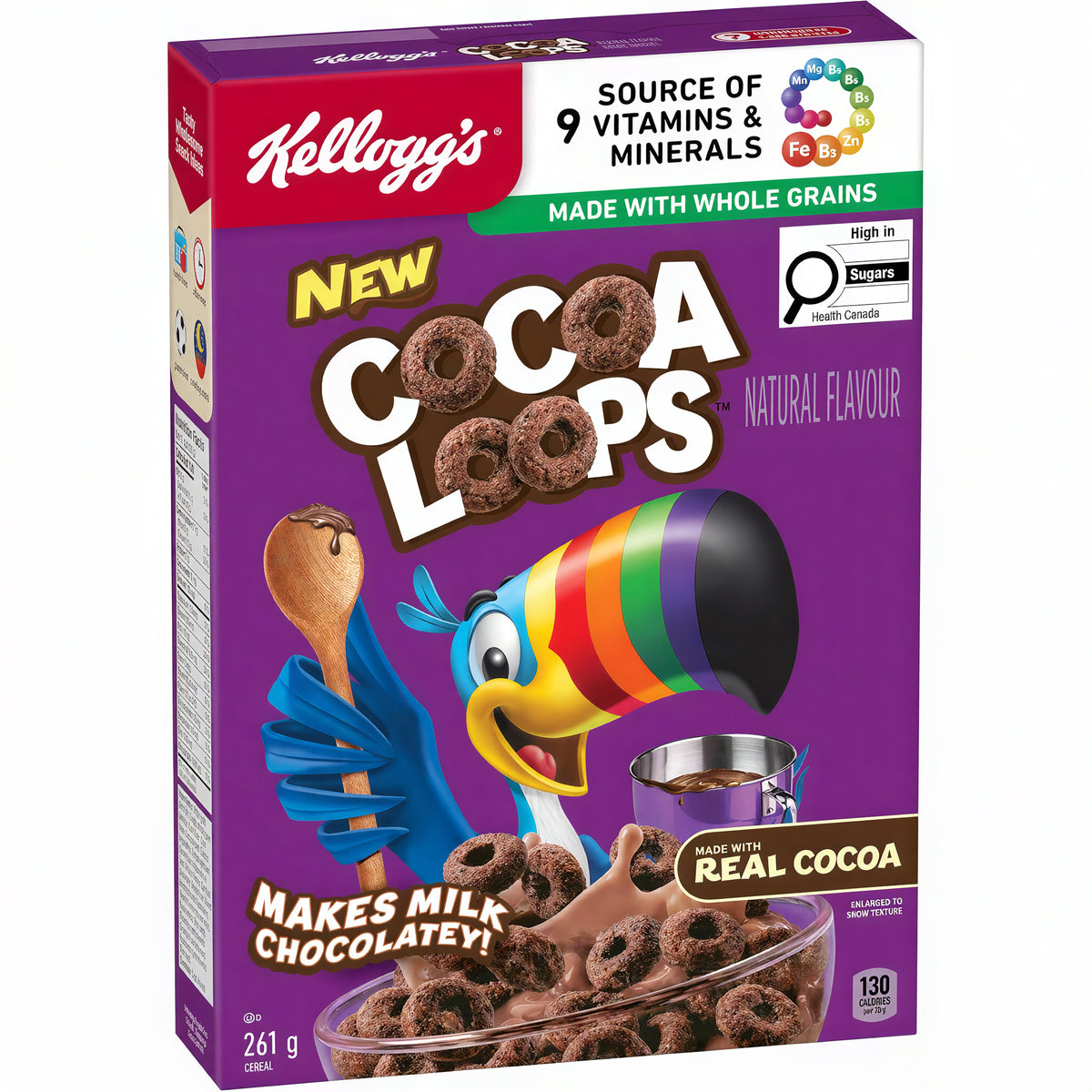 Kellogg's Cocoa Loops Cereal (261g)