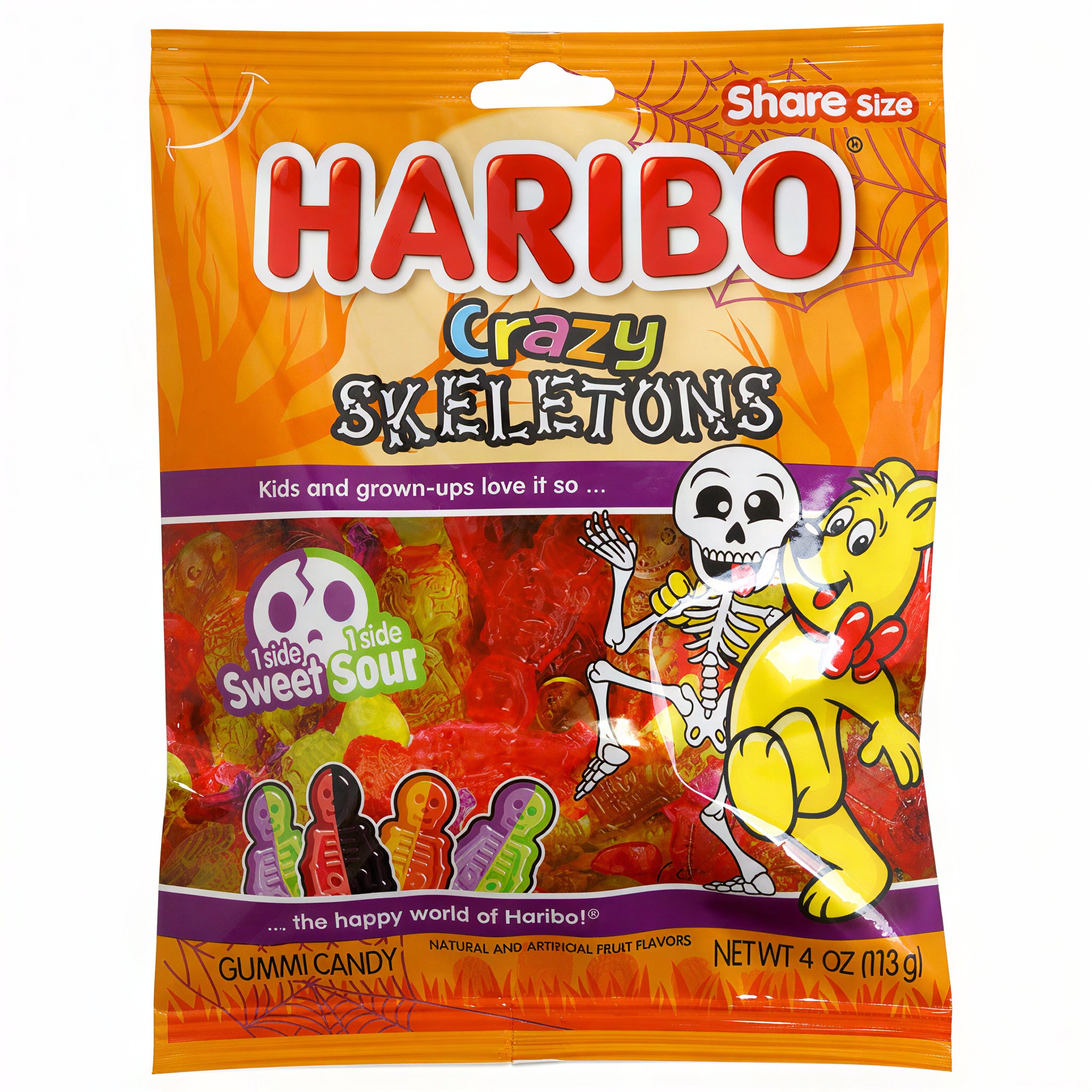 Haribo Halloween Crazy Skeletons (113g)