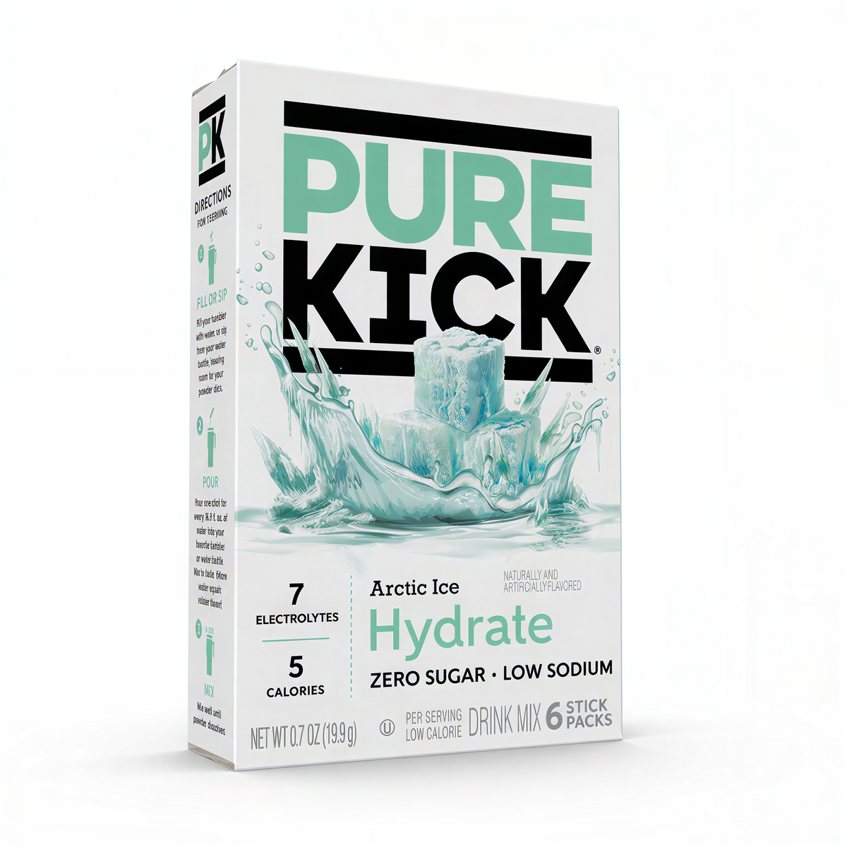 Pure Kick Artic Ice Singles To Go (19.9g)