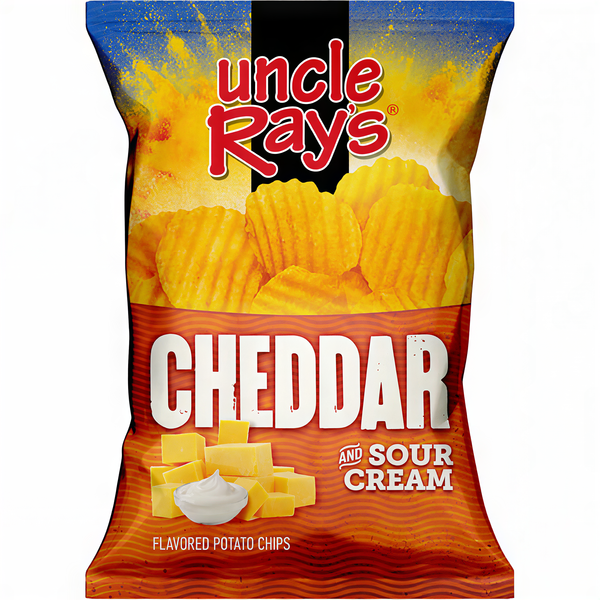 Uncle Ray's Cheddar & Sour Cream Potato Chips (226g)