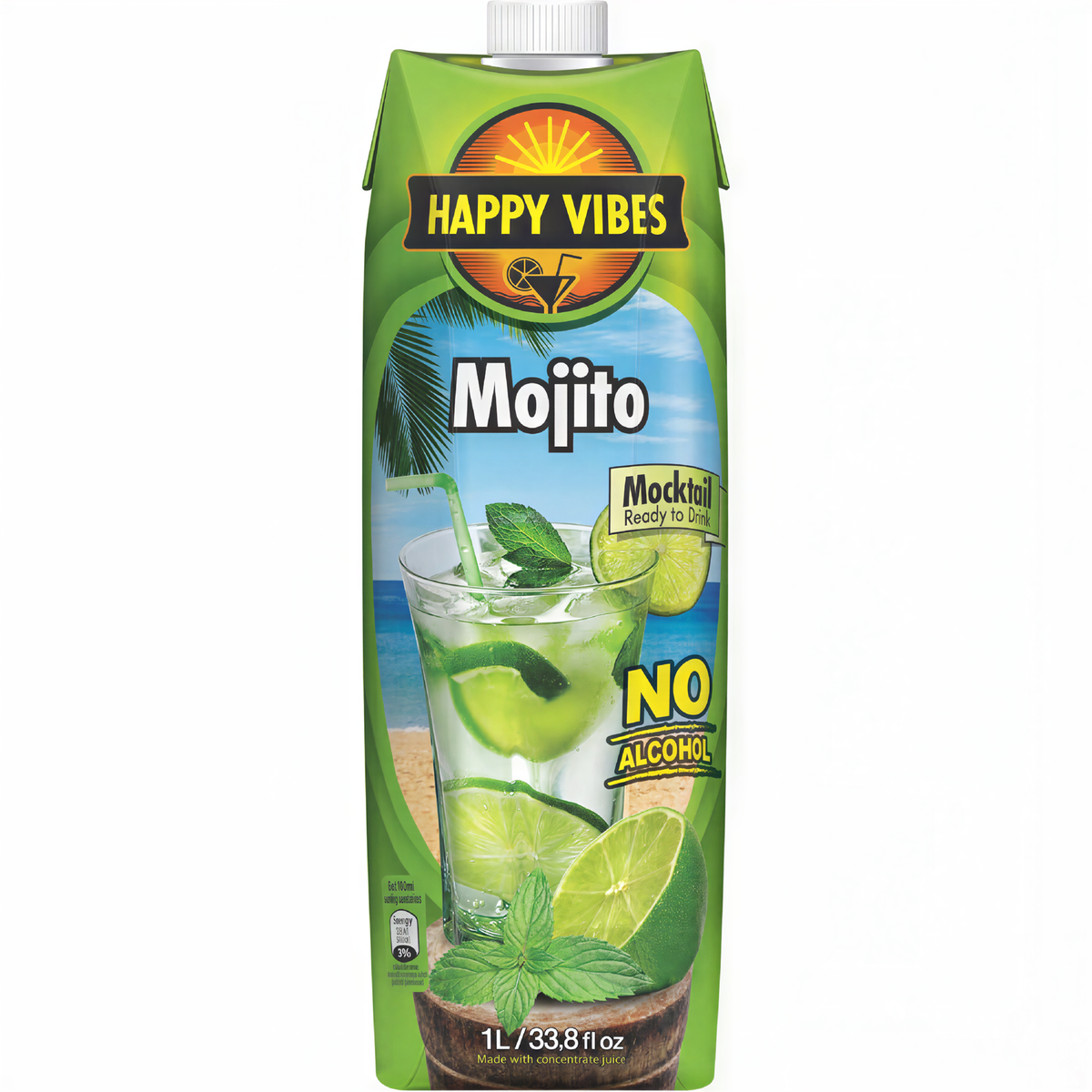 Happy Vibes Mocktail Mojito (1L)