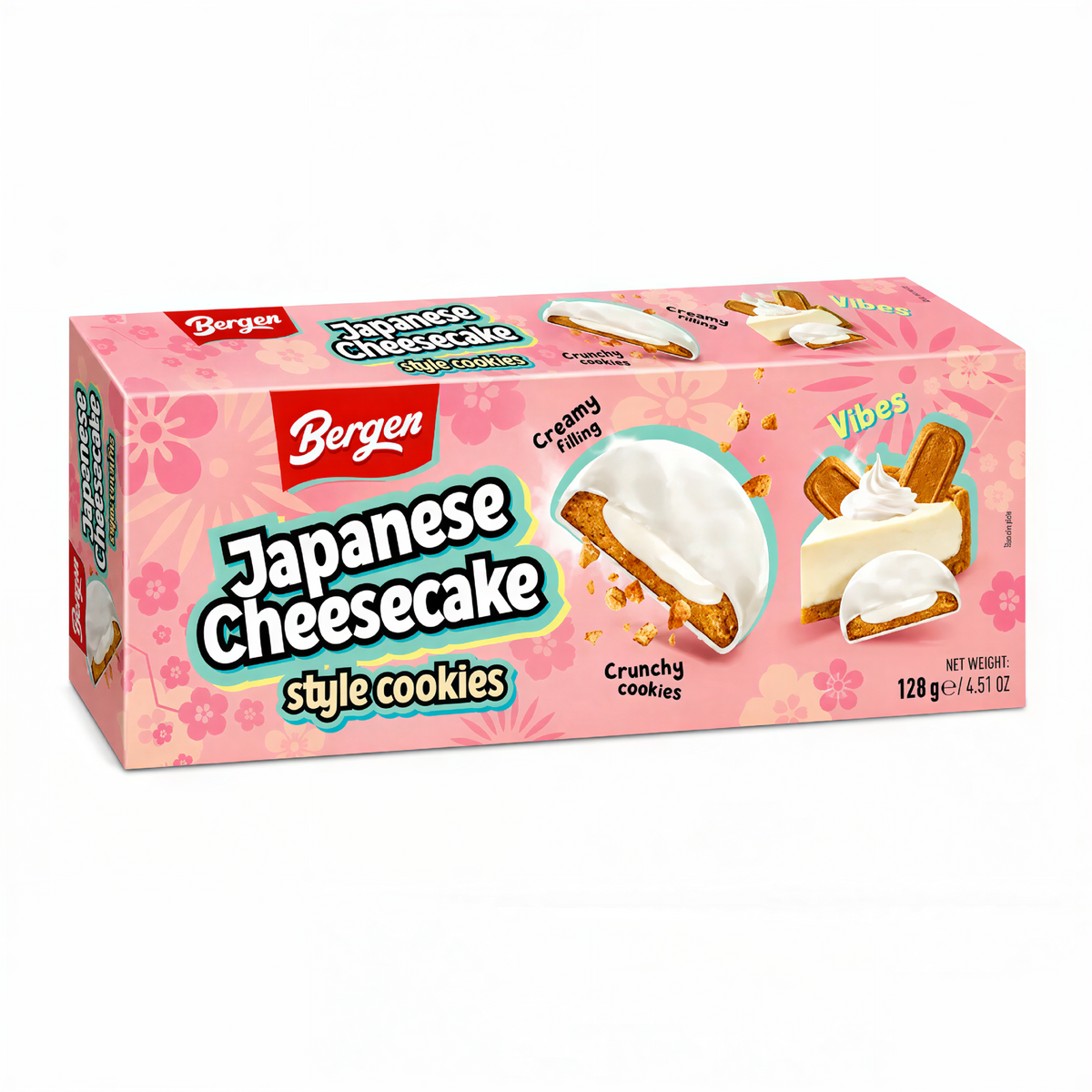 Bergen Cookies Japanese Cheesecake (128g)