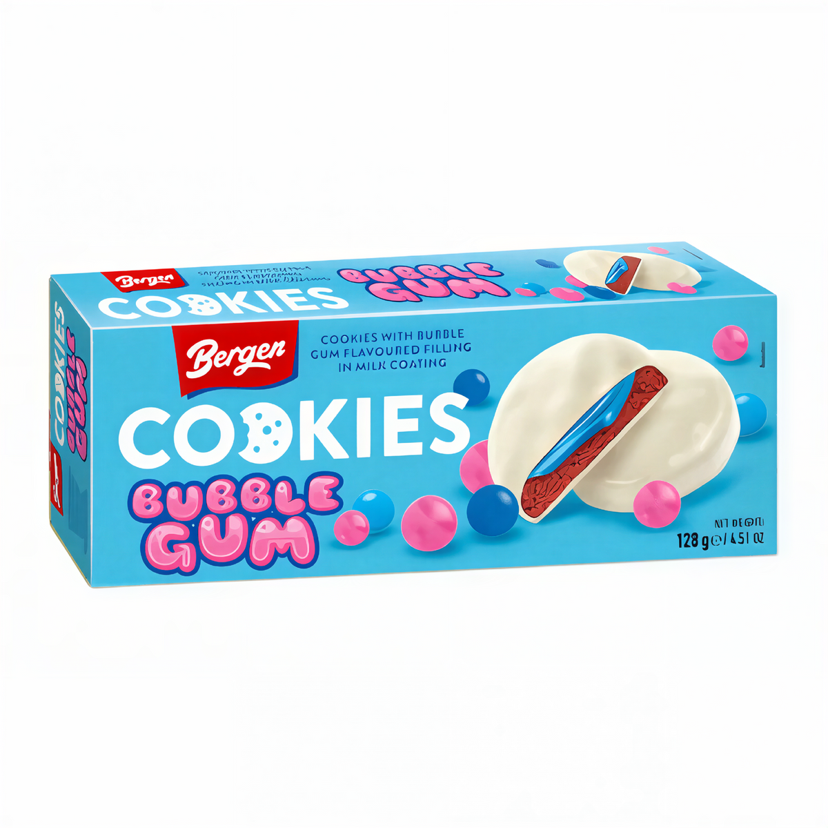 Bergen Cookies Bubble Gum (128g)
