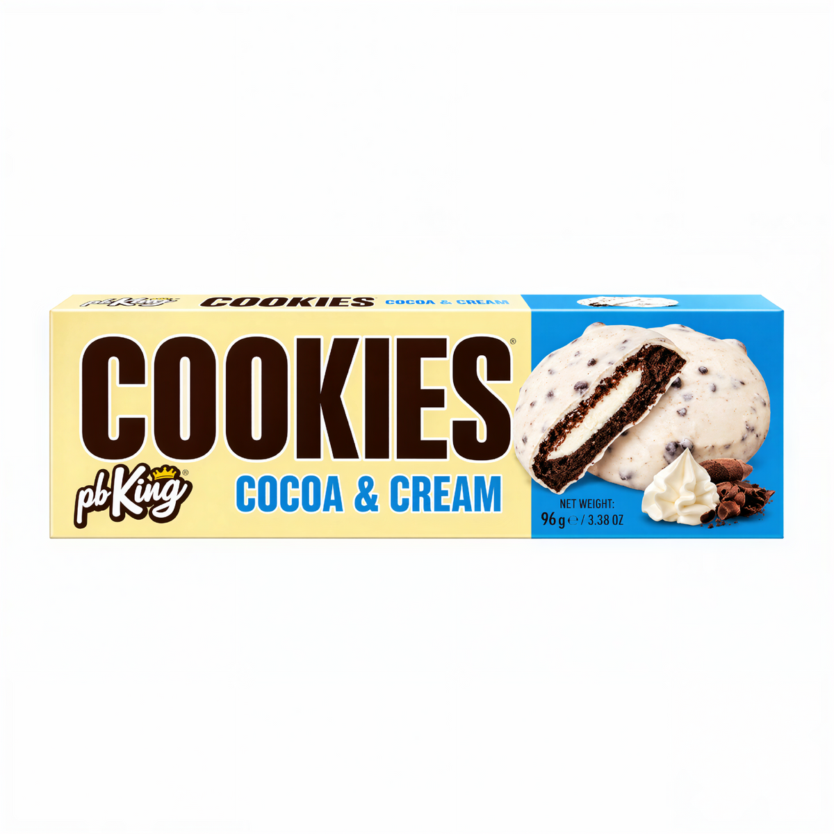 pbKing Cookies Cocoa & Cream (96g)