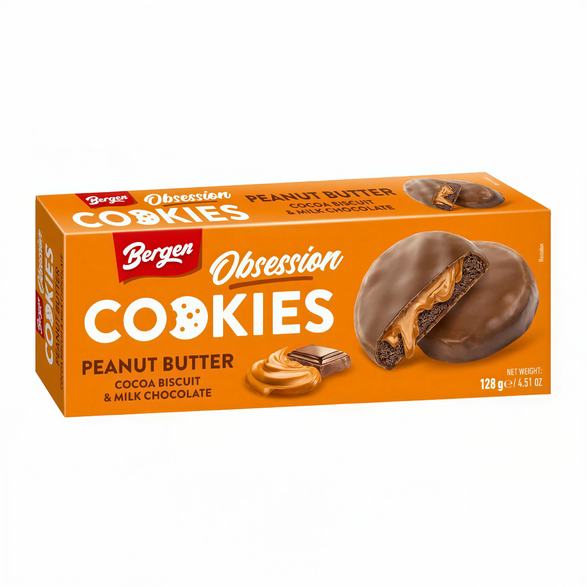 Bergen Cookies Obsession Peanut Butter (128g)