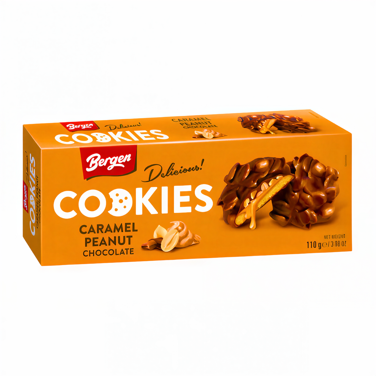 Bergen Cookies Caramel Peanut Chocolate (110g)