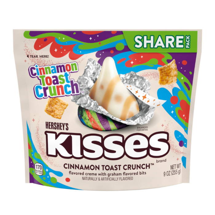 HERSHEY'S Cinnamon Toast Crunch Kisses (255g)  product packaging