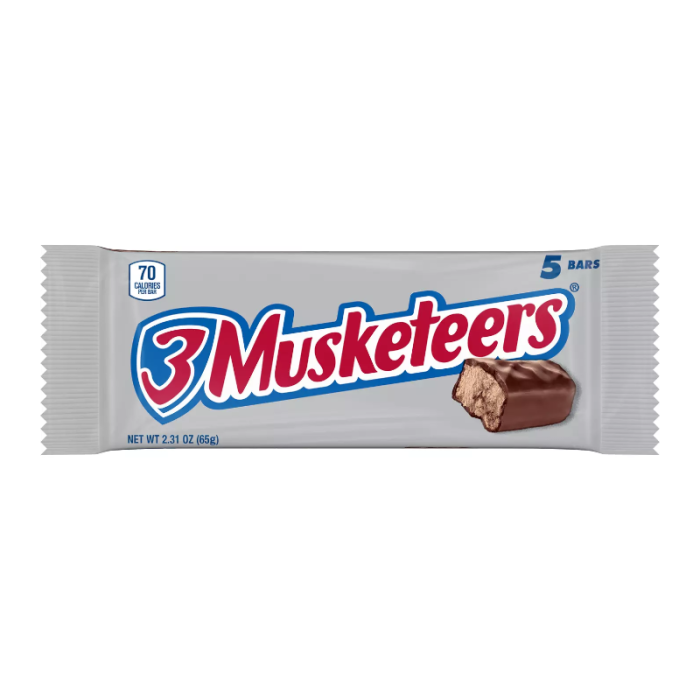 3 Musketeers Fun Size 5Pk (65g)