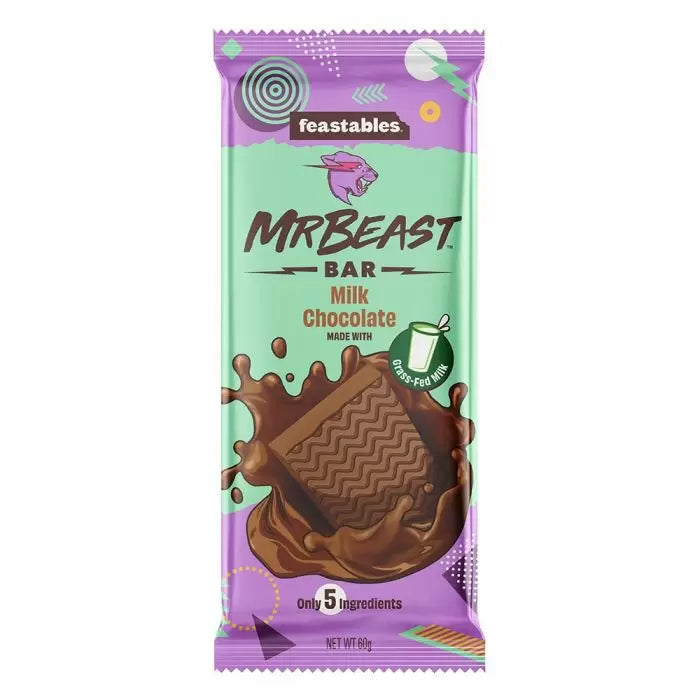 Feastables Mr Beast Milk Chocolate Bar (60g)