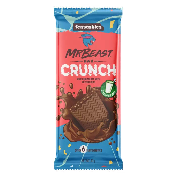 Feastables Mr Beast Milk Chocolate Crunch Bar (60g)