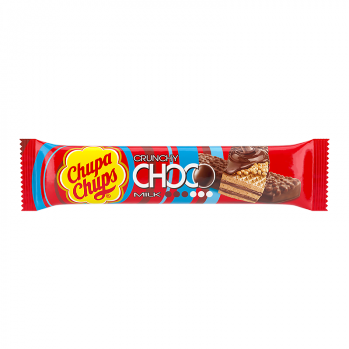 Chupa Chups Crunchy Milk Choco Bar (27g)