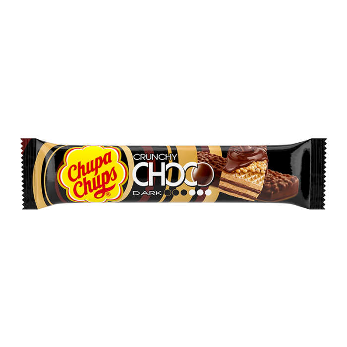 Chupa Chups Crunchy Dark Choco Bar (27g)