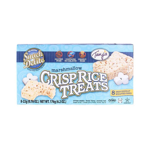 Snack Delite Marshmallow Crisp Rice Treats (176g)  product packaging