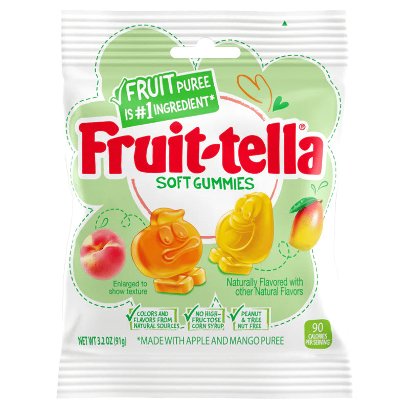 Fruittella Peach-Mango Soft Gummies (91g)