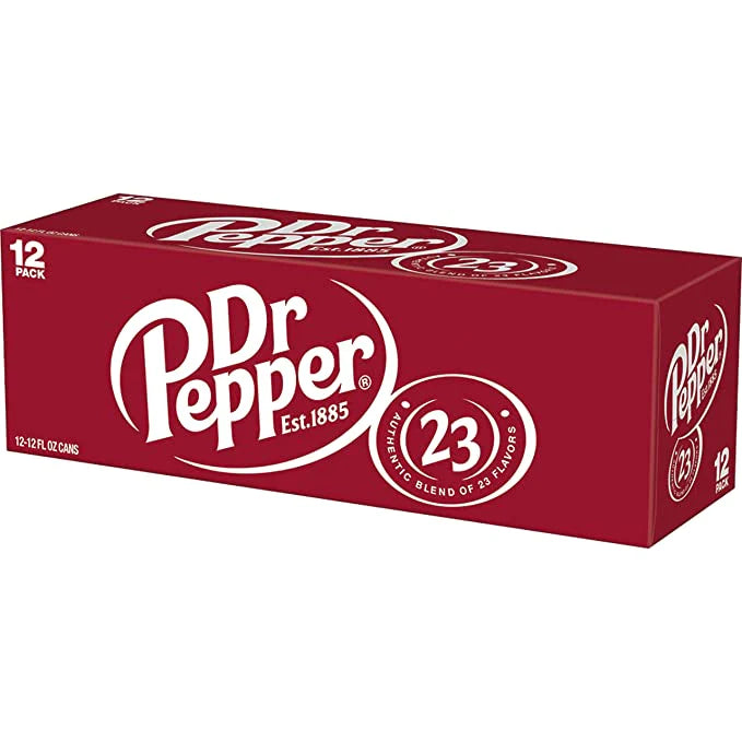 Dr Pepper USA Original Case of 12 (355ml x12)