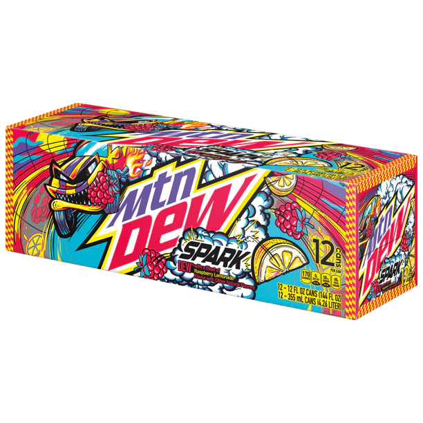 Mountain Dew Spark Case of 12 (355ml x12)
