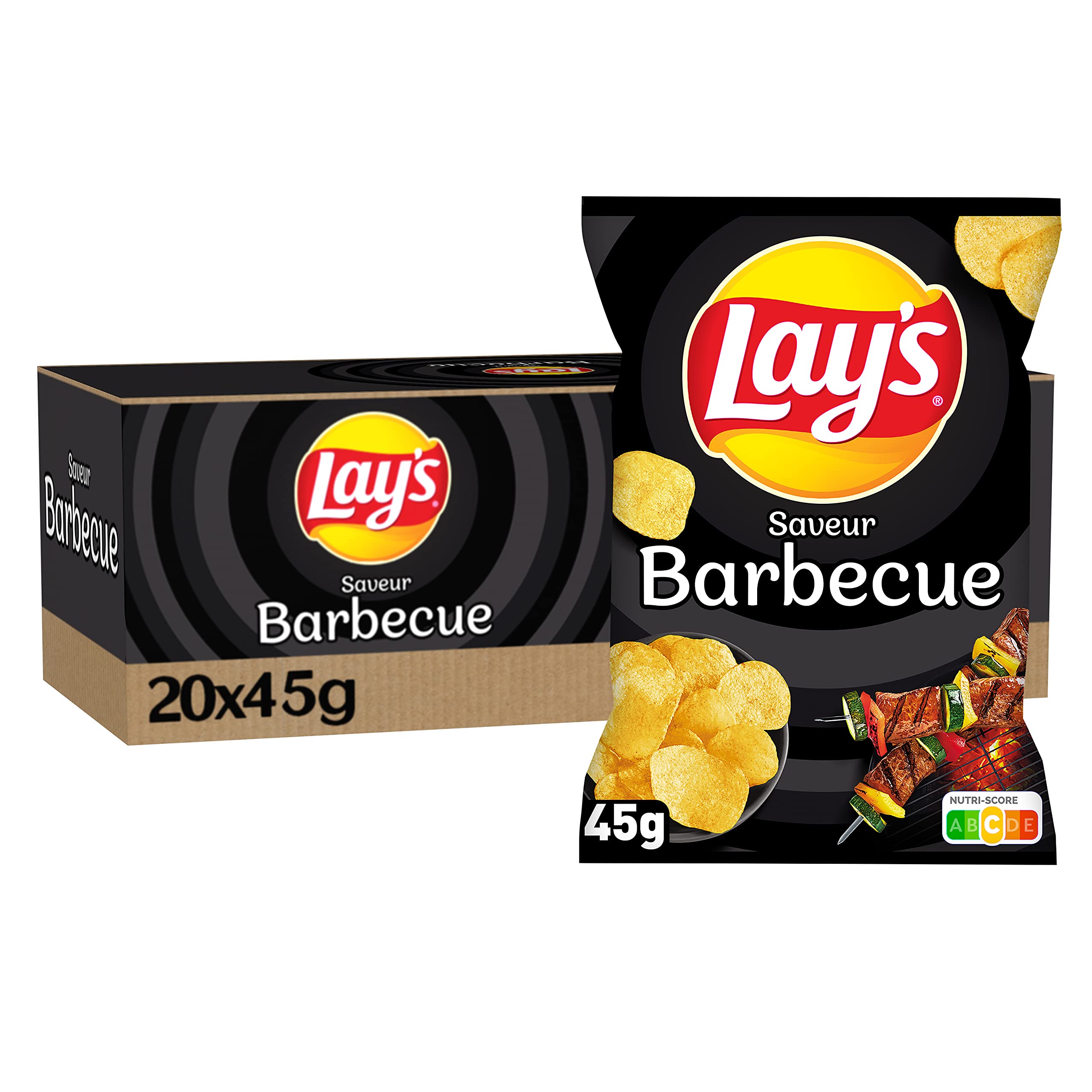 Lay's Barbecue (45g) (20 Pack)