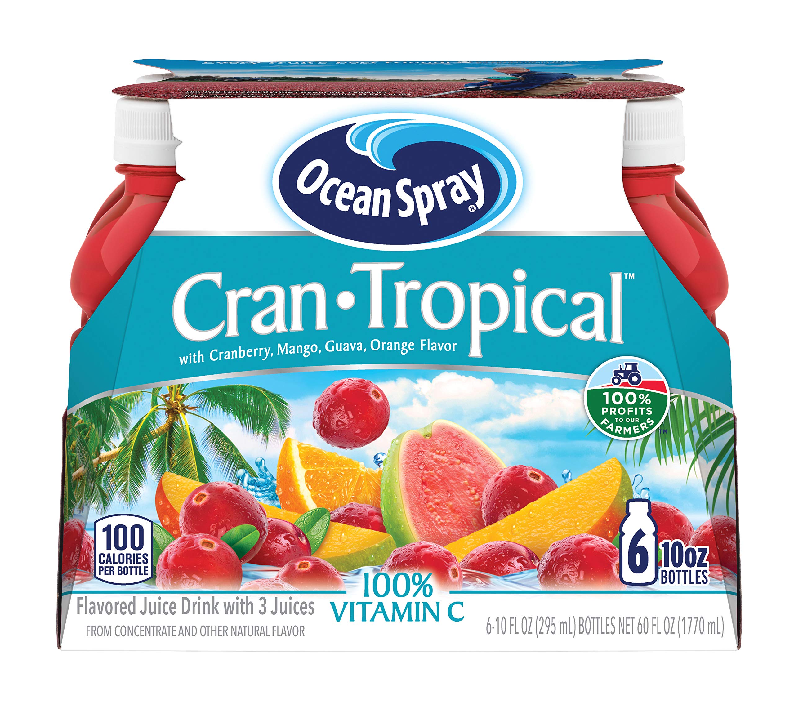 Ocean Spray Cran-Tropical (295ml) (6 Pack)