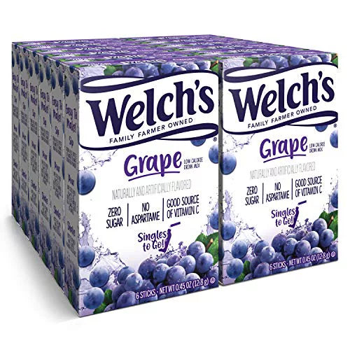 Welch's Singles To Go Grape (336g) (12 Pack)