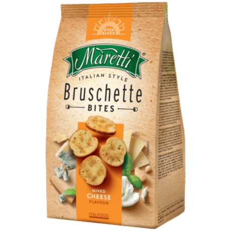 Maretti Italian Style Bruschetta Chips Cheese (70g)