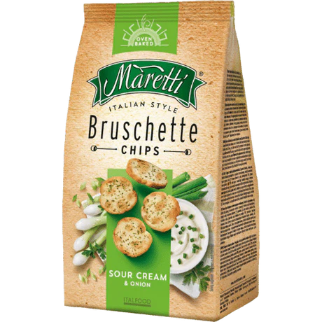 Maretti Italian Style Bruschetta Chips Sour Cream & Onion (70g)