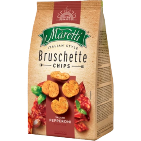 Maretti Italian Style Bruschetta Chips Salami (70g)