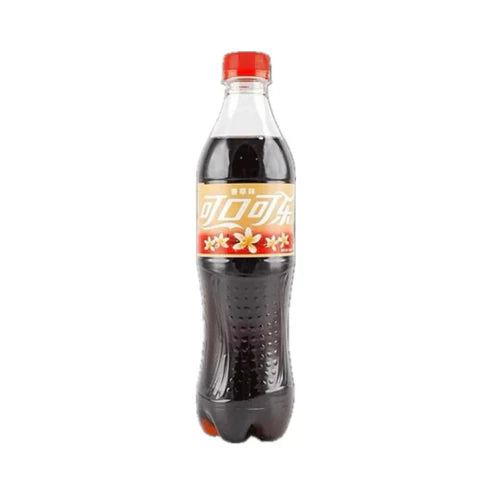 Coca Cola Vanilla (China) (500ml) Product Packaging